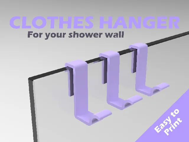 Clothes hanger- Shower hanger - Clothes hook
