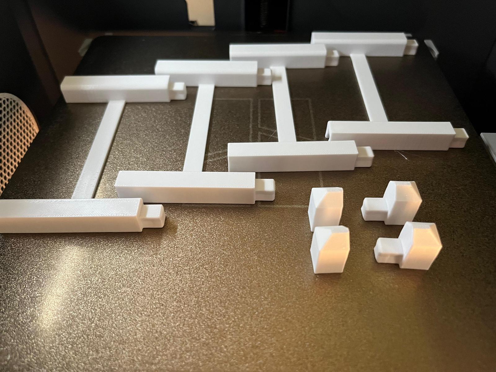 Miniatura 2 do modelo 3D Stackable spool stand