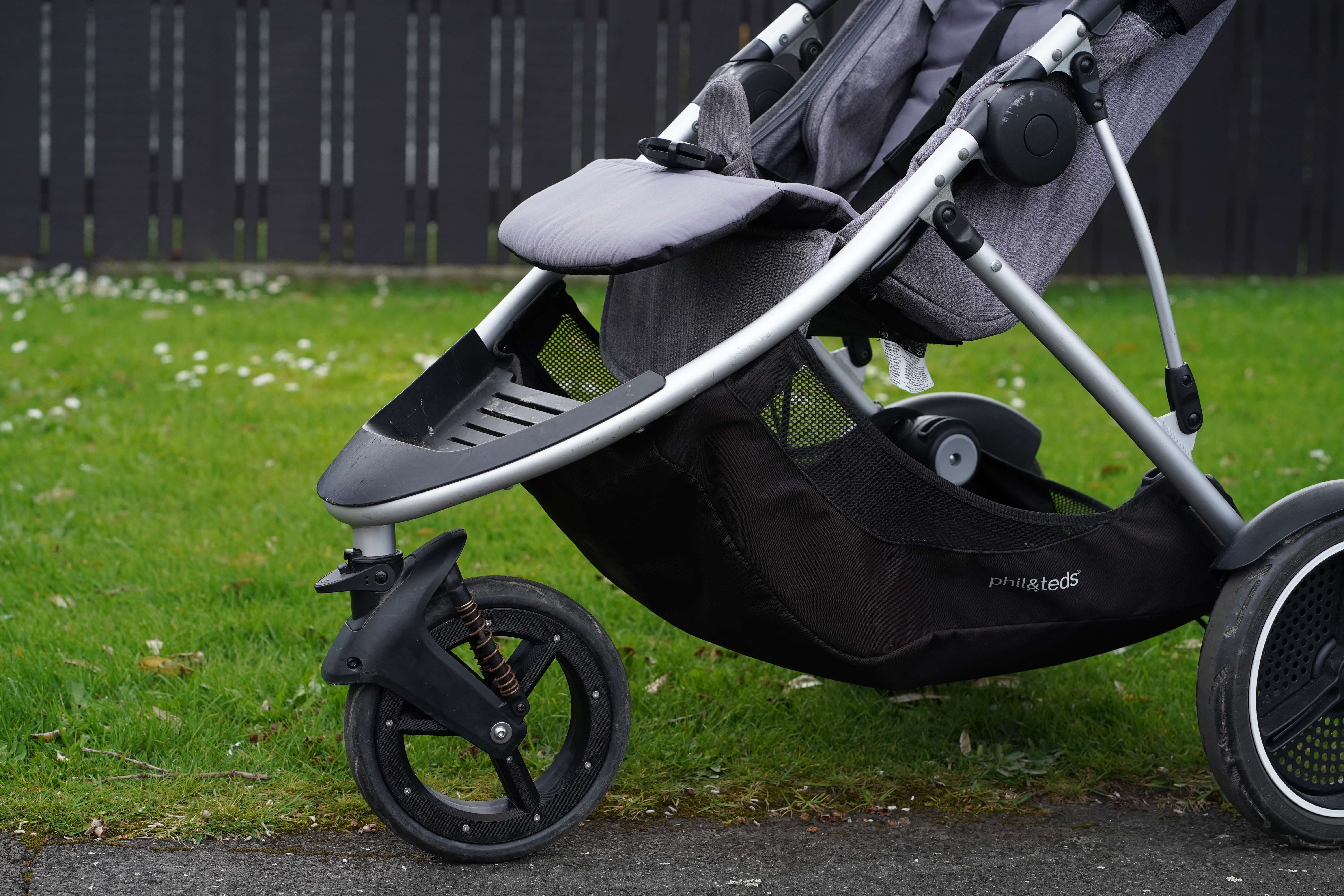 Phil and Teds 10 inch stroller front wheel