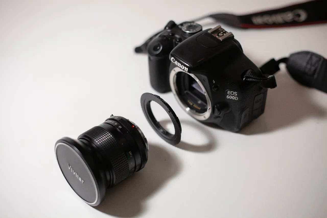 Minolta SR to EF adapter by Steph ANTHONY | Download free STL