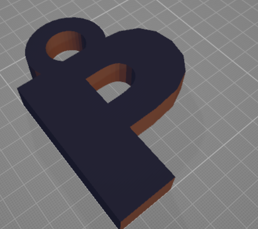 P Keychain — thumbnail 2