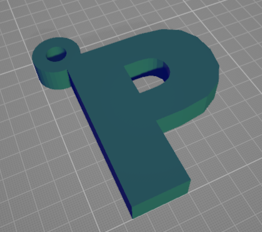 P Keychain — thumbnail 3