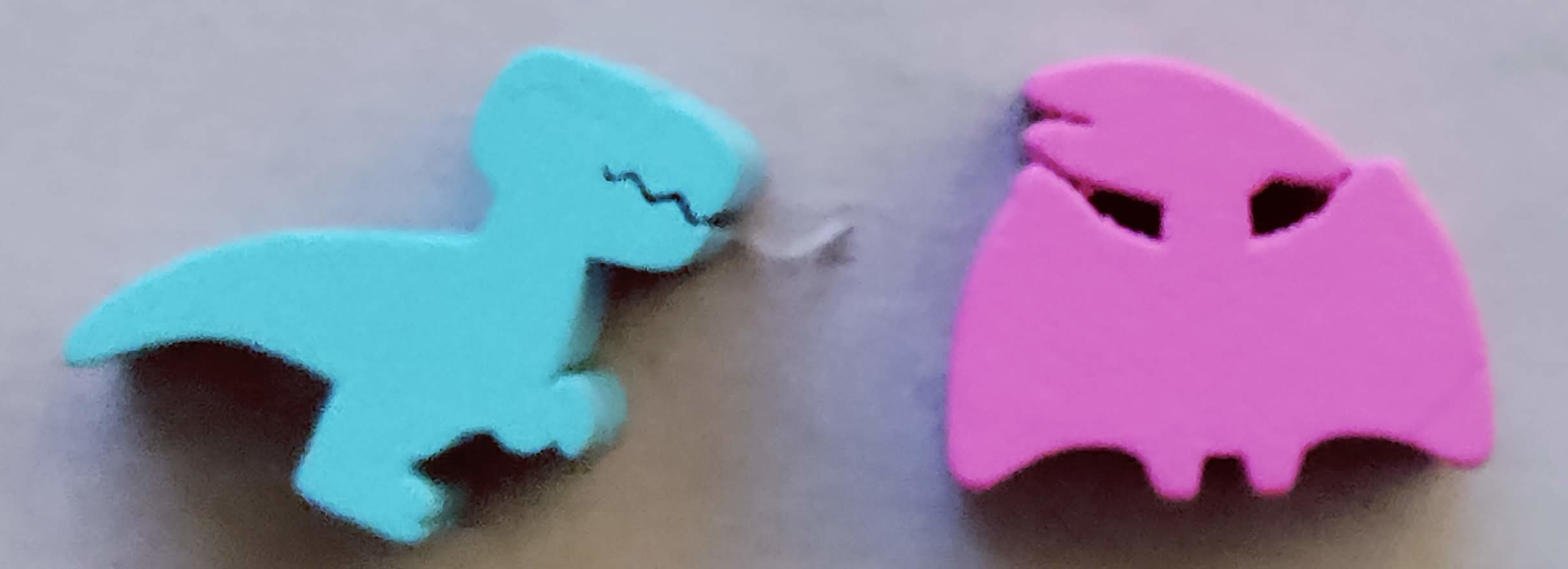 Happy Little Dinosaurs Meeples