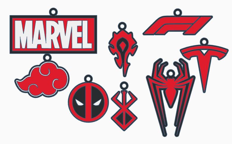 Massive Keychains Collection Part 2