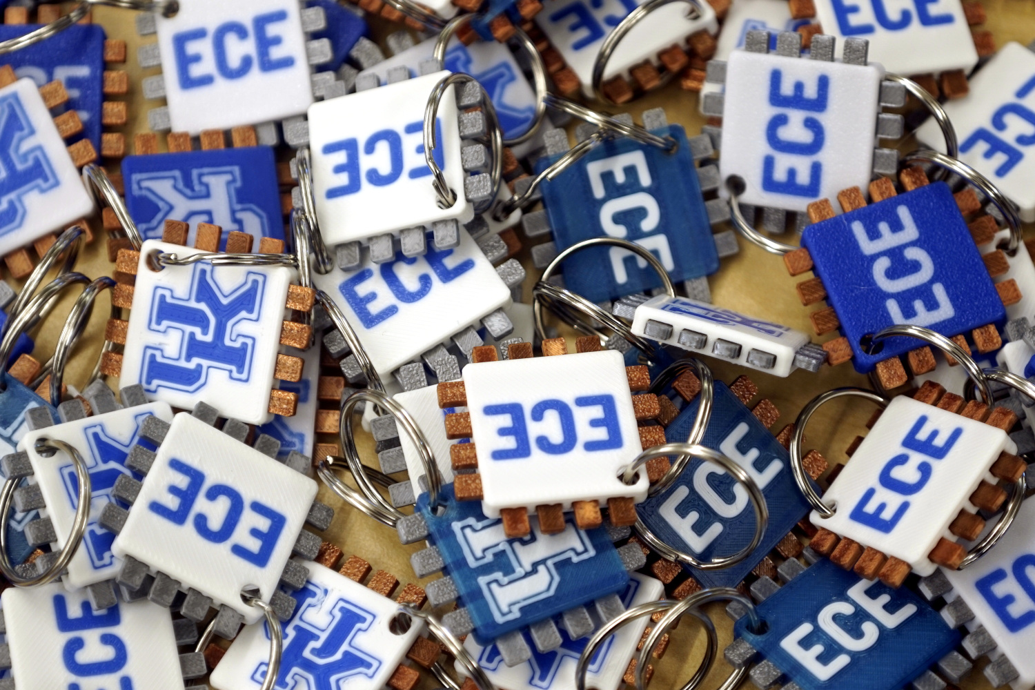 IC Puzzle Keychain