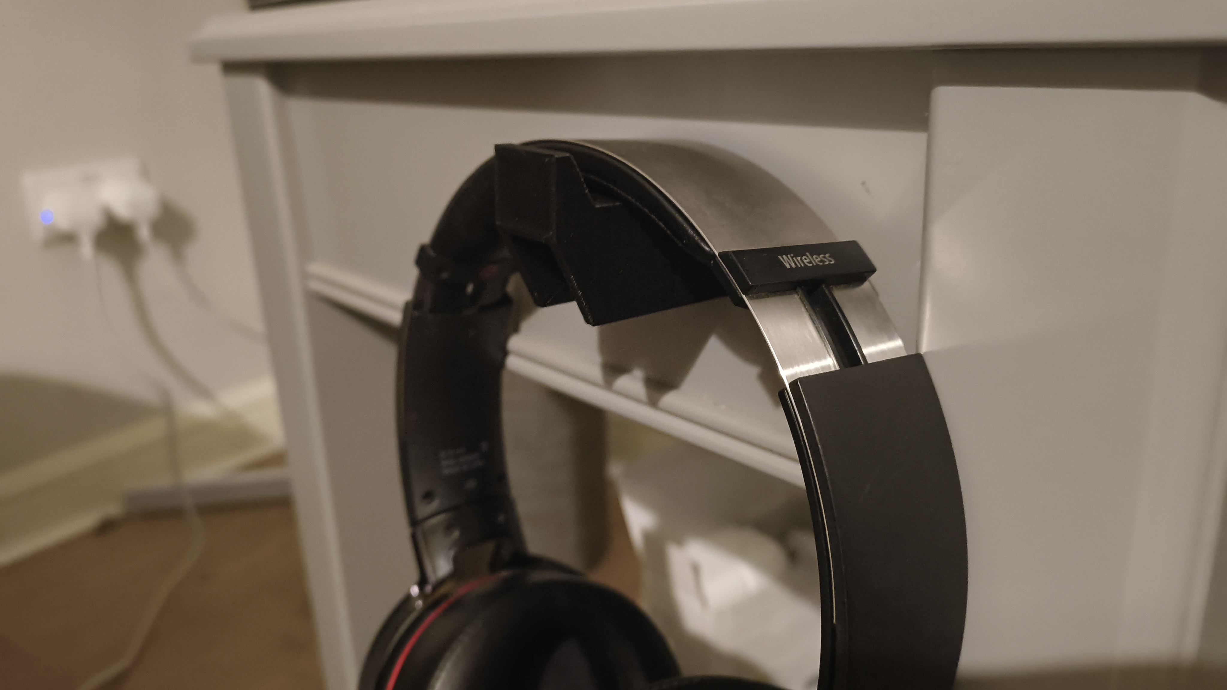 Simple Headphone Holder Quick Print by BBPrinter Download free STL