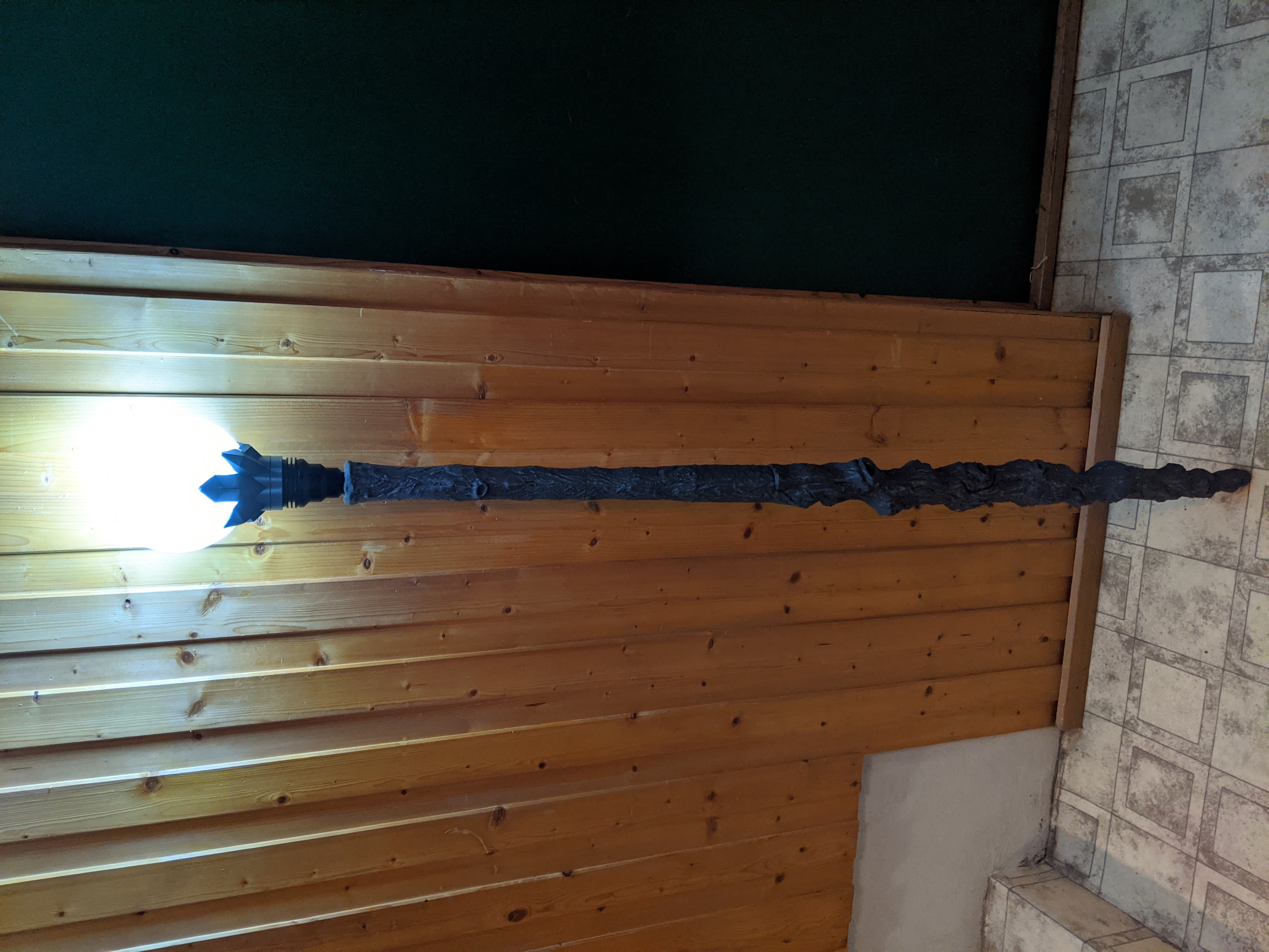 Moon/Gem Lithophane Staff with twist locks