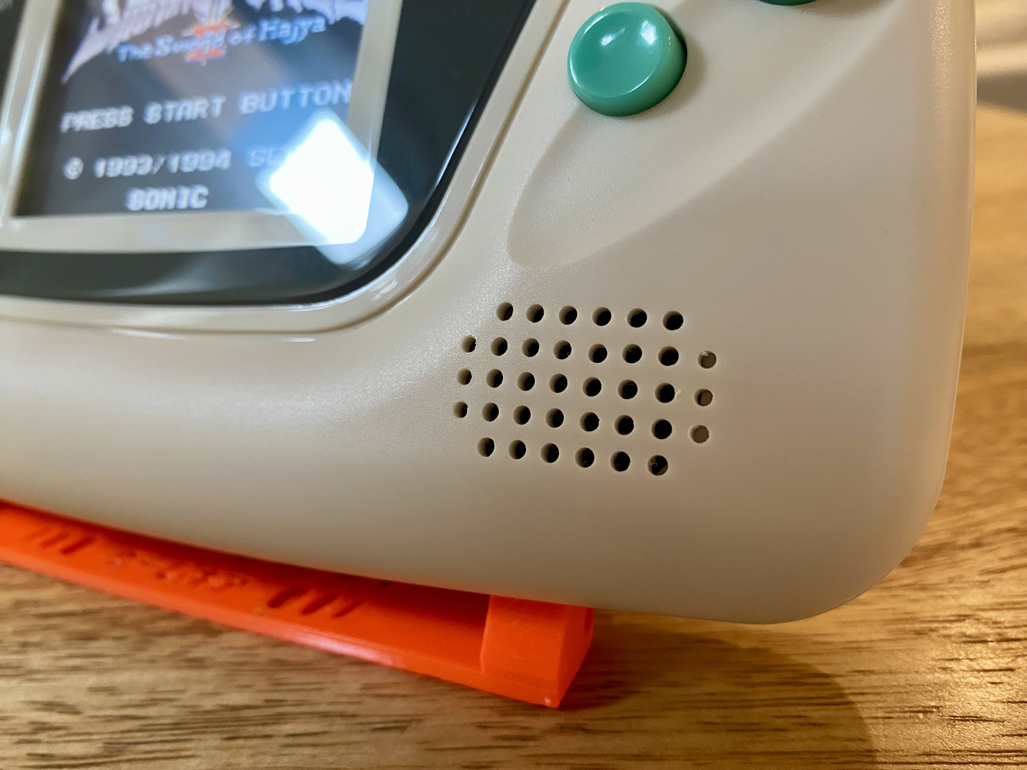 Sega Gamegear right speaker hole jig by Everbritecastlemods Download