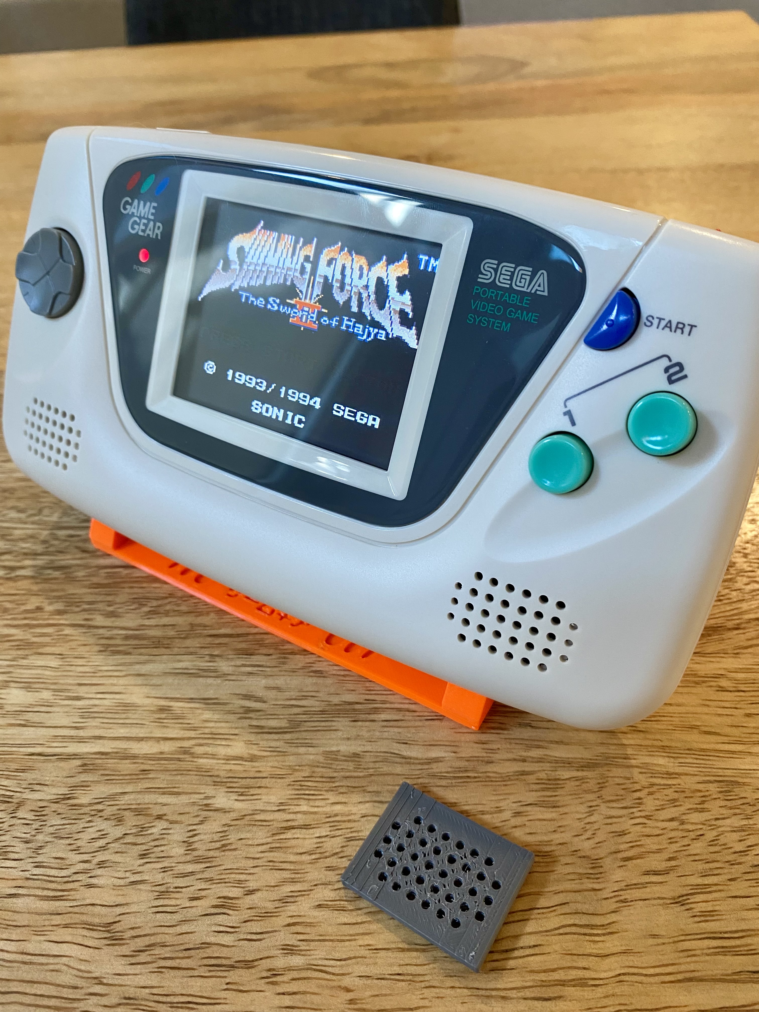 Sega Gamegear right speaker hole jig by Everbritecastlemods Download