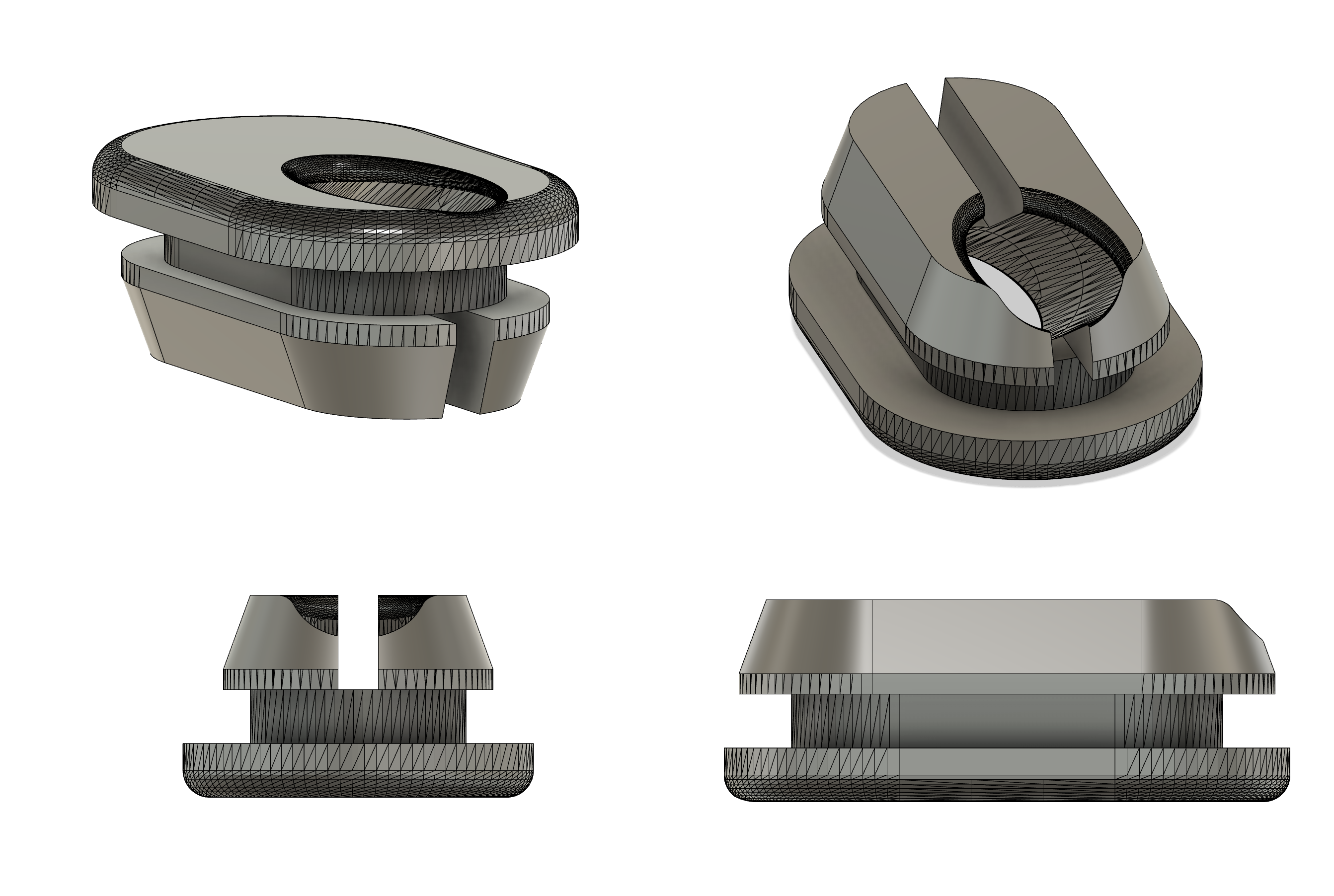 Grommet for Shift / Dropper Cable for Frame Cutout