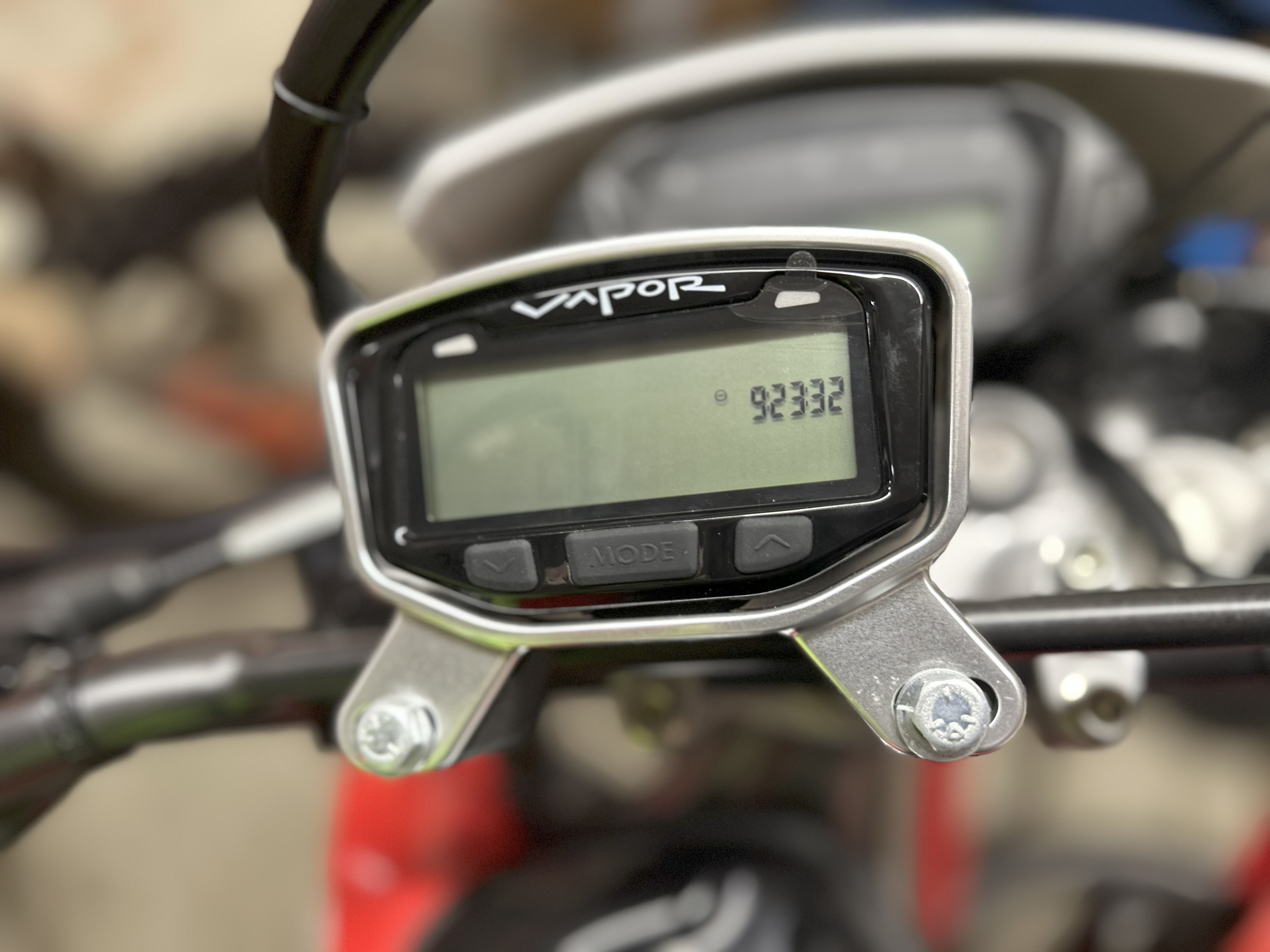 Honda CRF250L Handle Bar Mount for Trail Tech Vapor with Protective Cover
