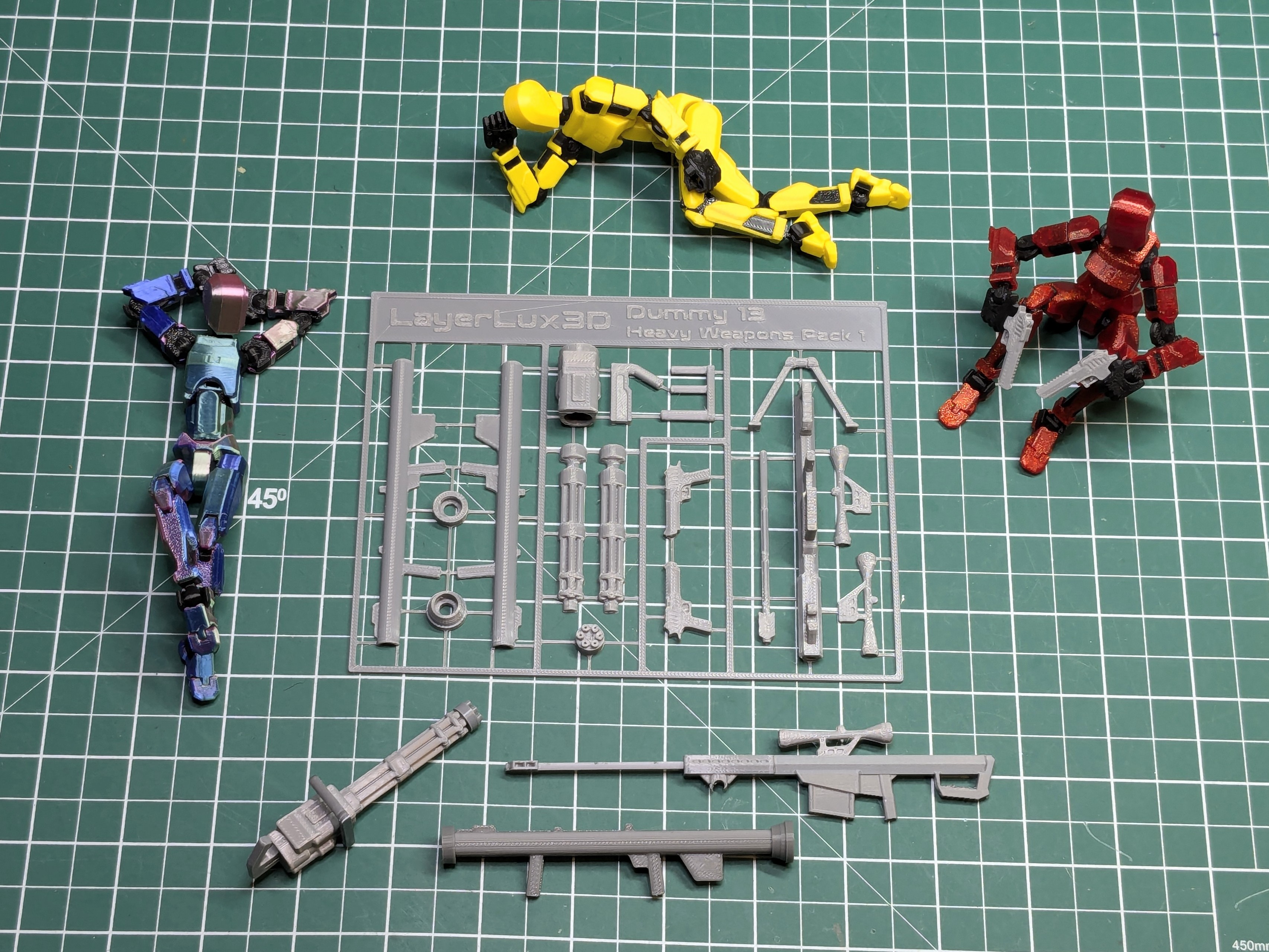 Heavy Weapons Pack for Dummy 13