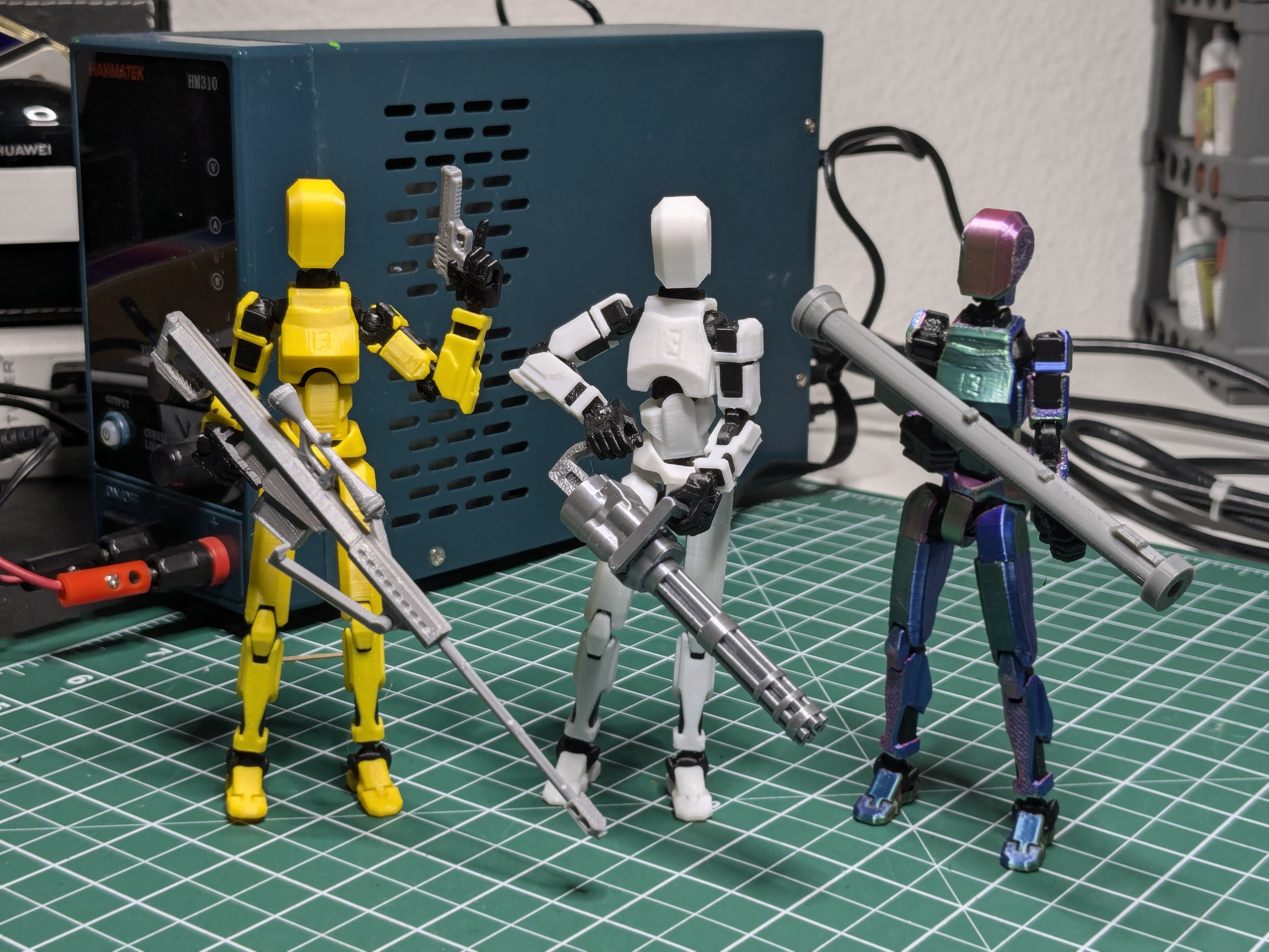 Miniatura 2 do modelo 3D Heavy Weapons Pack for Dummy 13