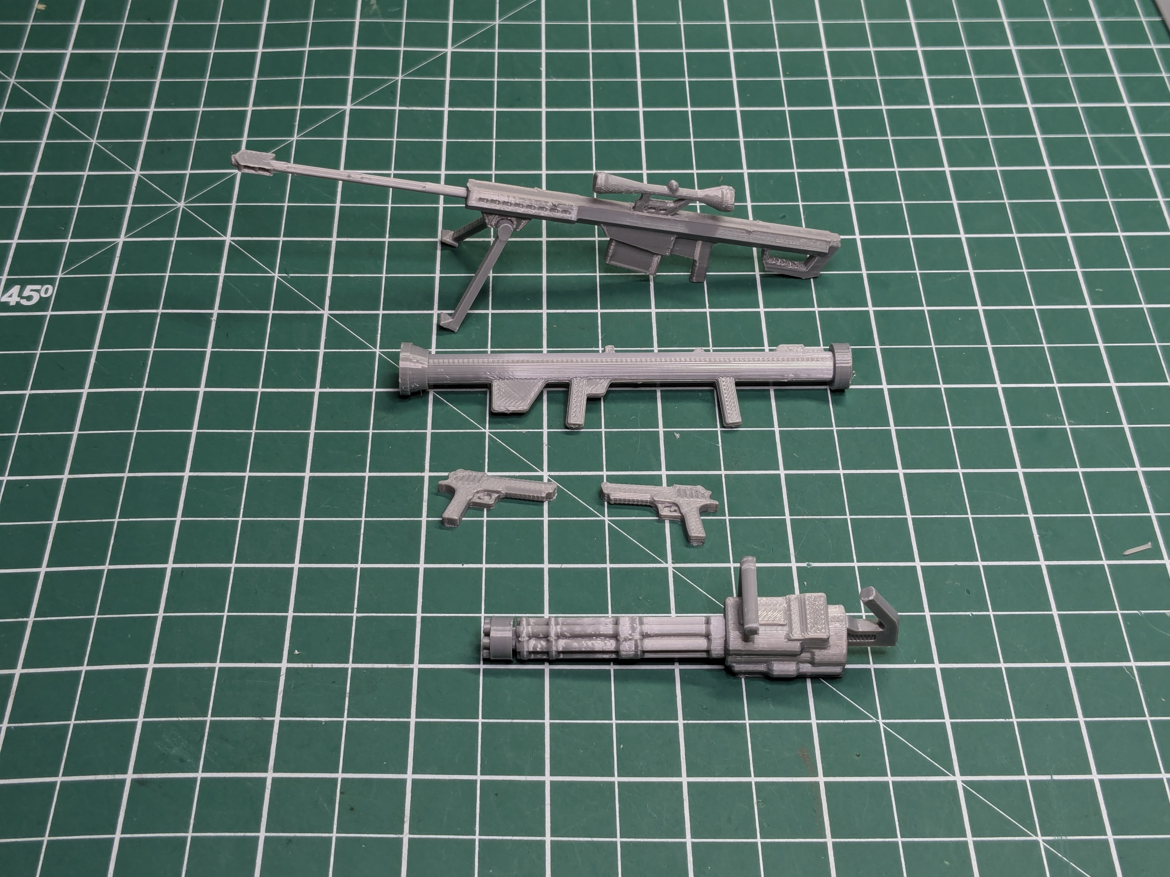 Miniatura 3 do modelo 3D Heavy Weapons Pack for Dummy 13