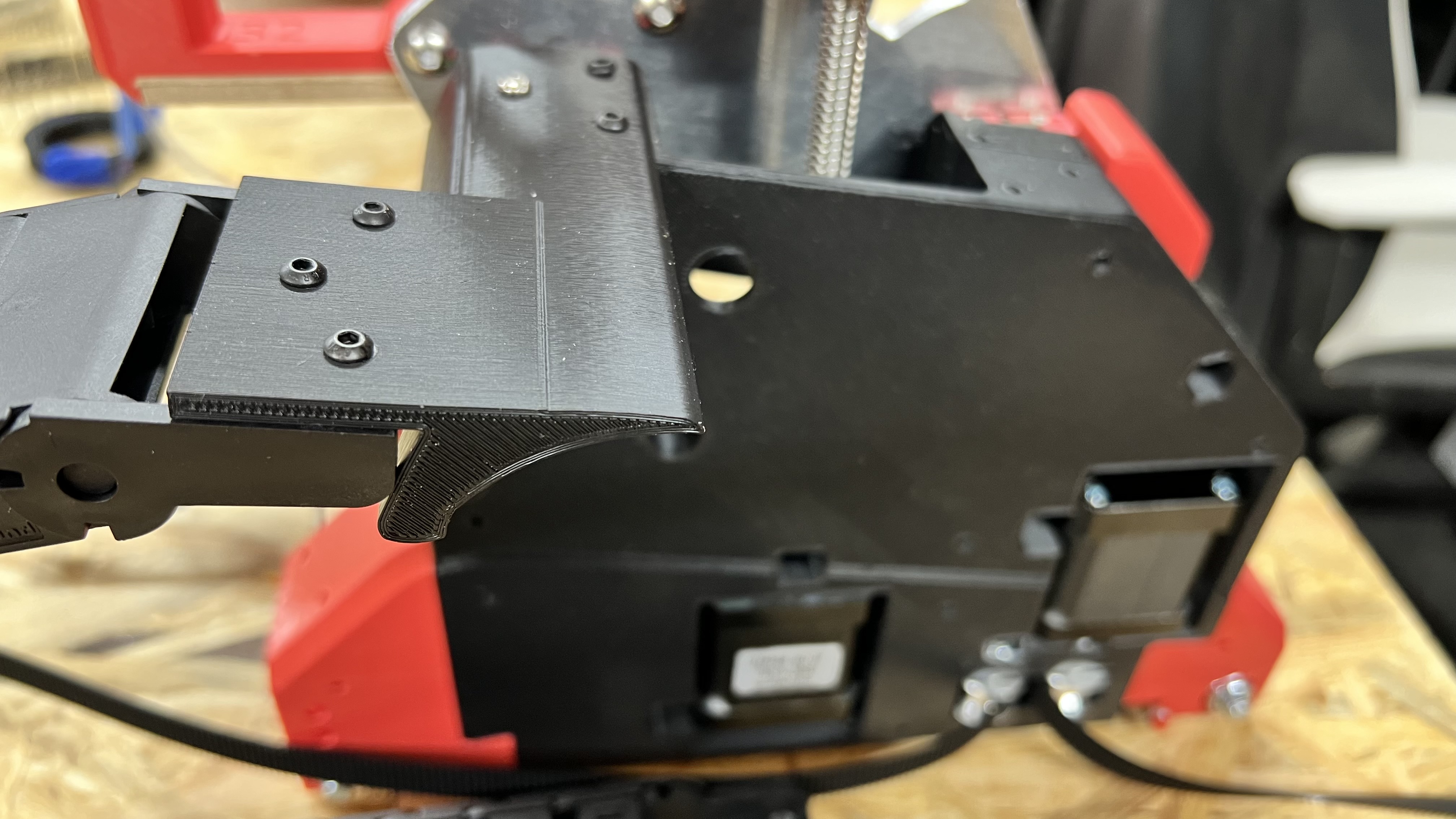 Lowrider 4 CNC Y axis drag chain mount