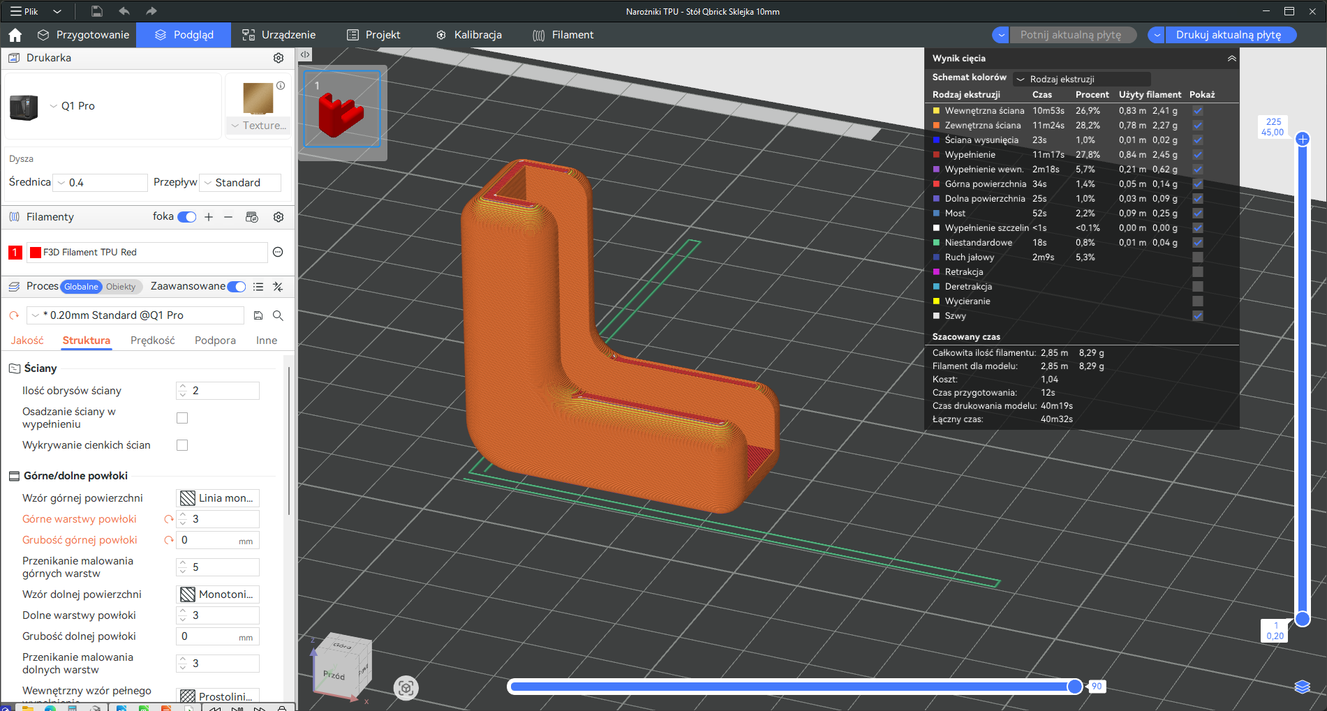 Qbrick System - 10mm 12mm TPU workbench corners — thumbnail 4
