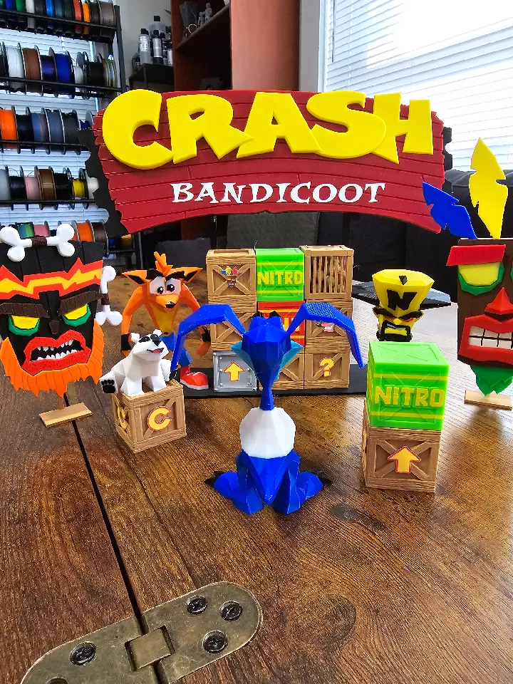 Low Poly Ripper Roo From Crash Bandicoot AMS READY by Mike's Quest Log ...