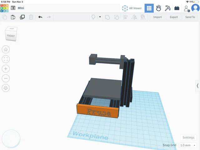 Mini mini prusa