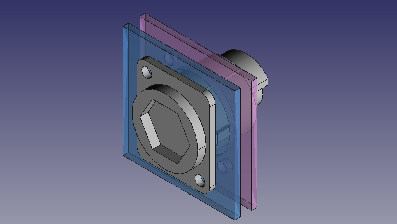XLR Socket Stand-In