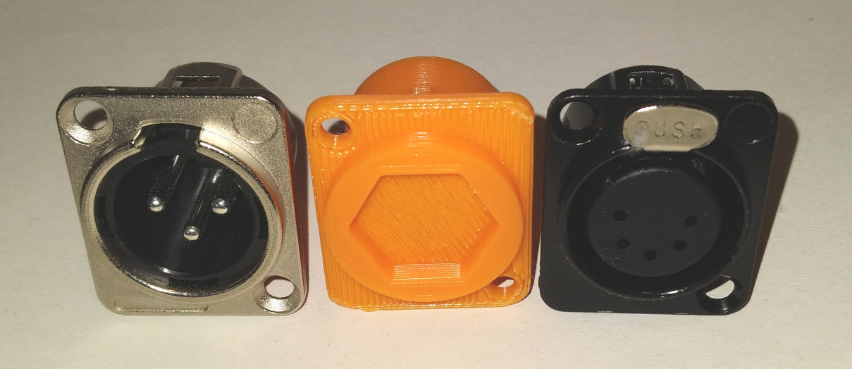 XLR Socket Stand-In — miniatura 3