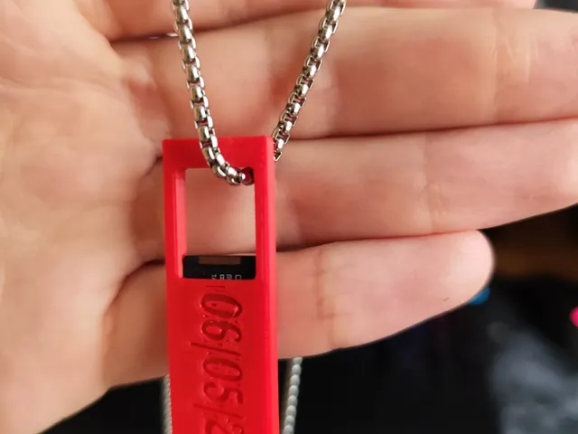 SD Card Necklace
