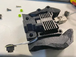 Stealthburner adapter for Bambu lab hotend