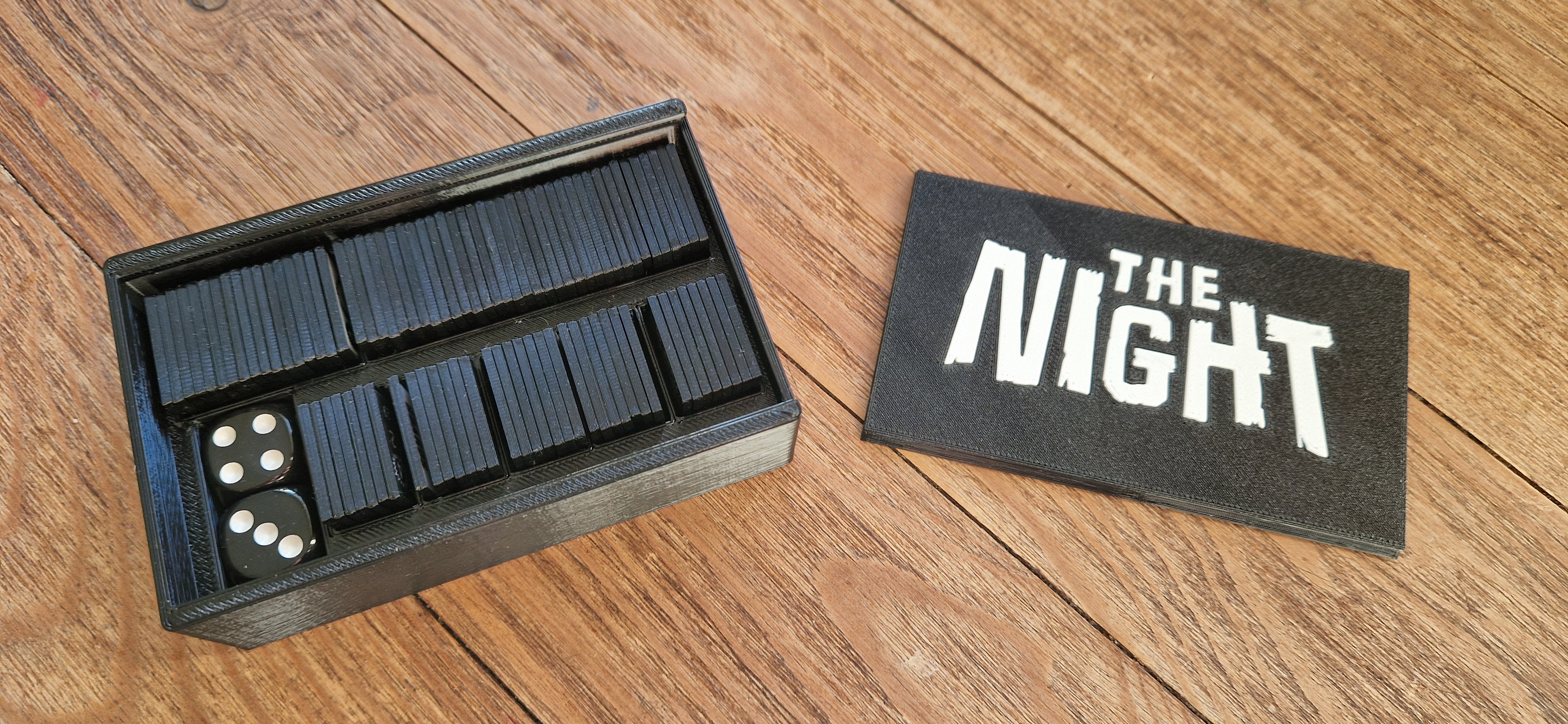 The Night PnP - tokens tray + tokens