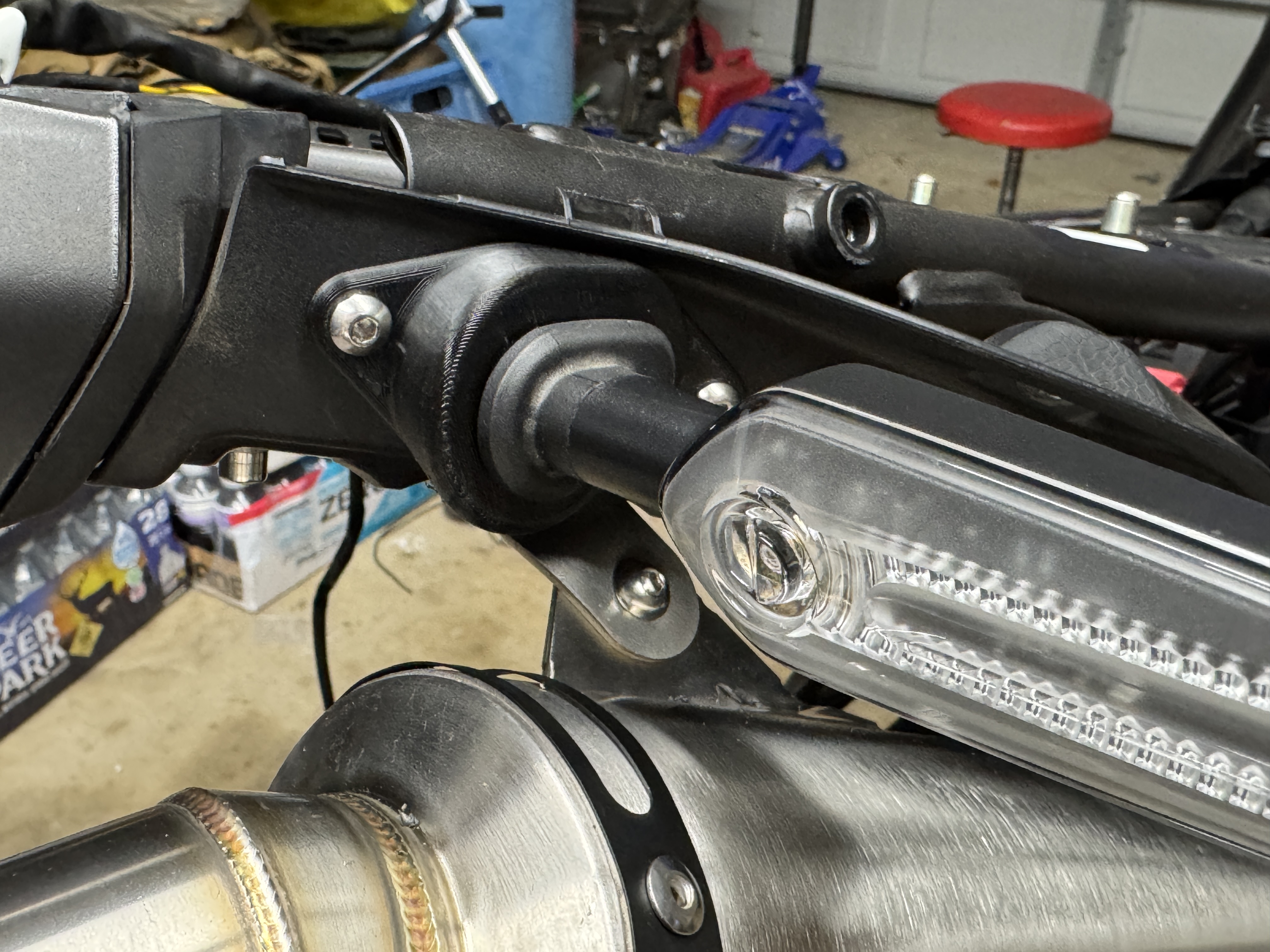 Yamaha Tenere 700 Rear Turn Signal Mounts