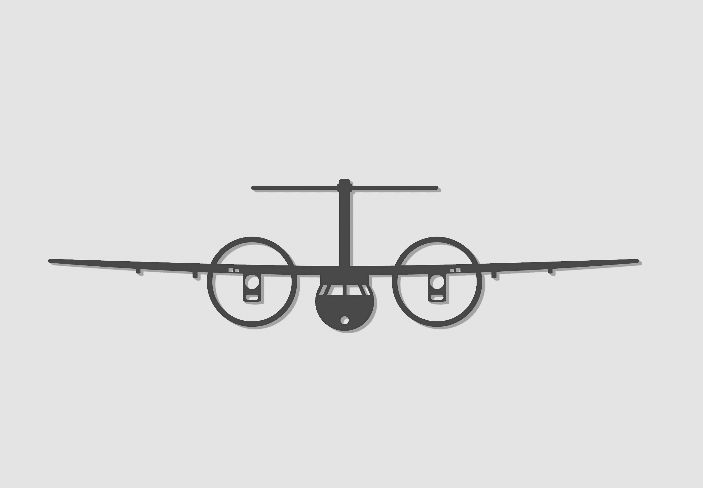 De Havilland Canada Dash 8 Airplane Wall Art