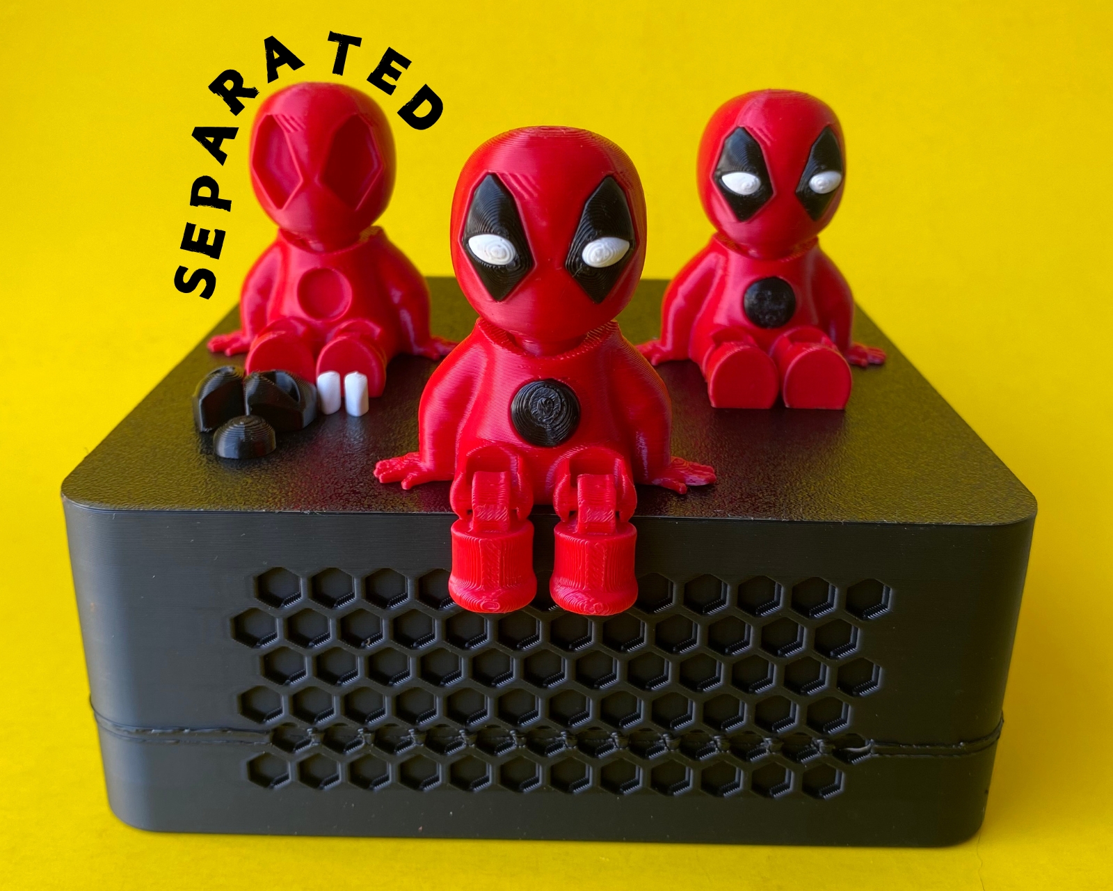 Articulated Baby Deadpool, Separated Parts Flexi