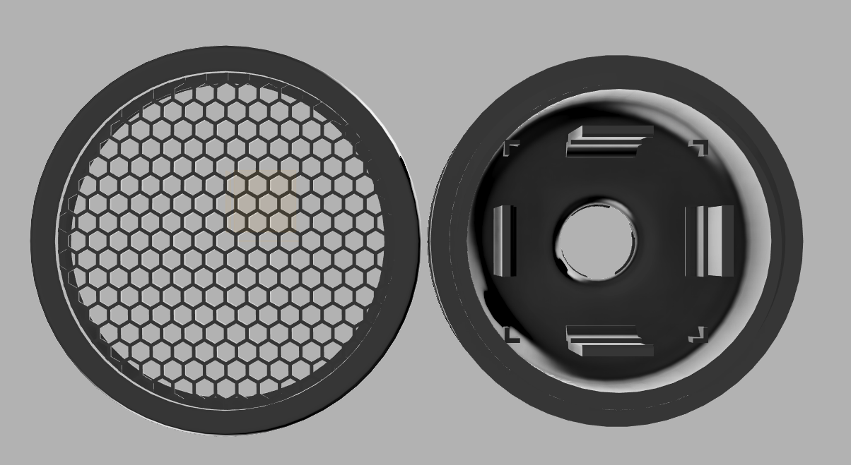 Mock Gas Mask Filter for 3M bayonet plug