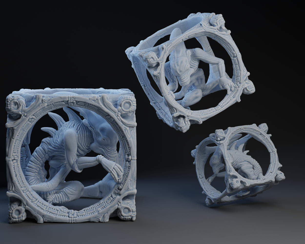 Alien Cube / Dice? by Peter Farell | Printables Store