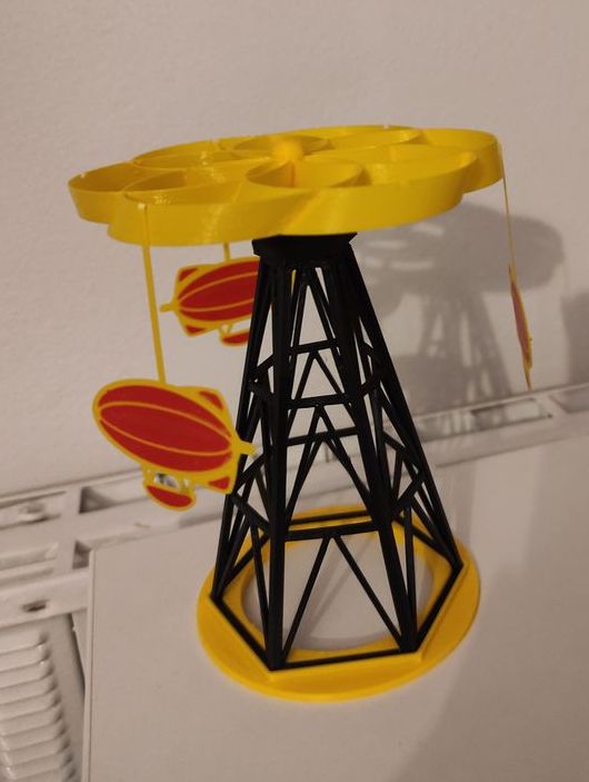 3D tištěný kolotoč / 3D Printed Carousel