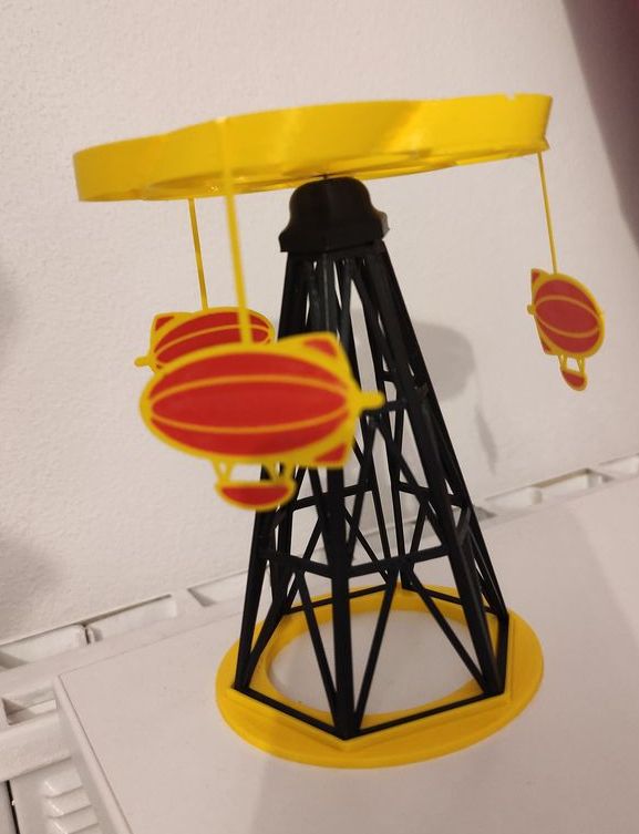3D tištěný kolotoč / 3D Printed Carousel — miniatura 6