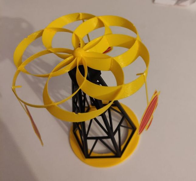 3D tištěný kolotoč / 3D Printed Carousel — miniatura 5