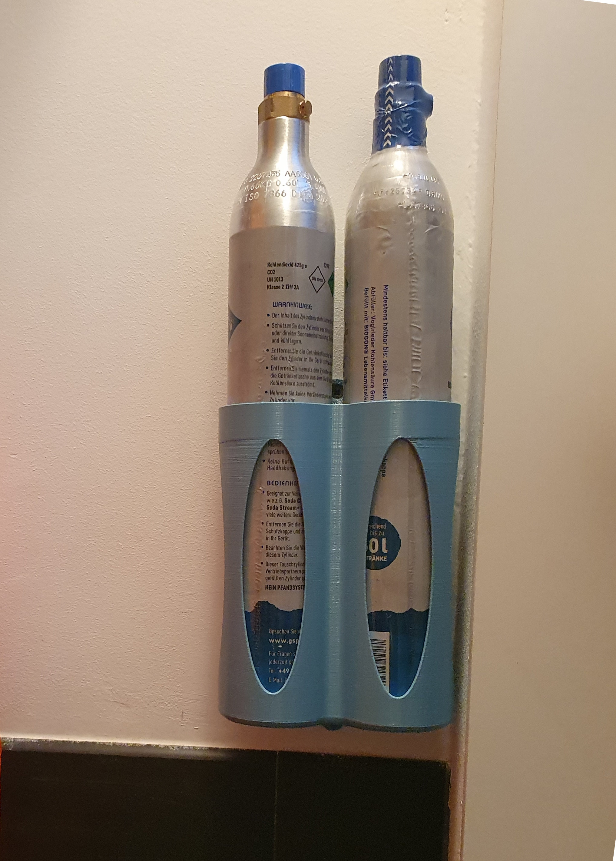 sodastream bottle holder #412 this time with wall mount feature
