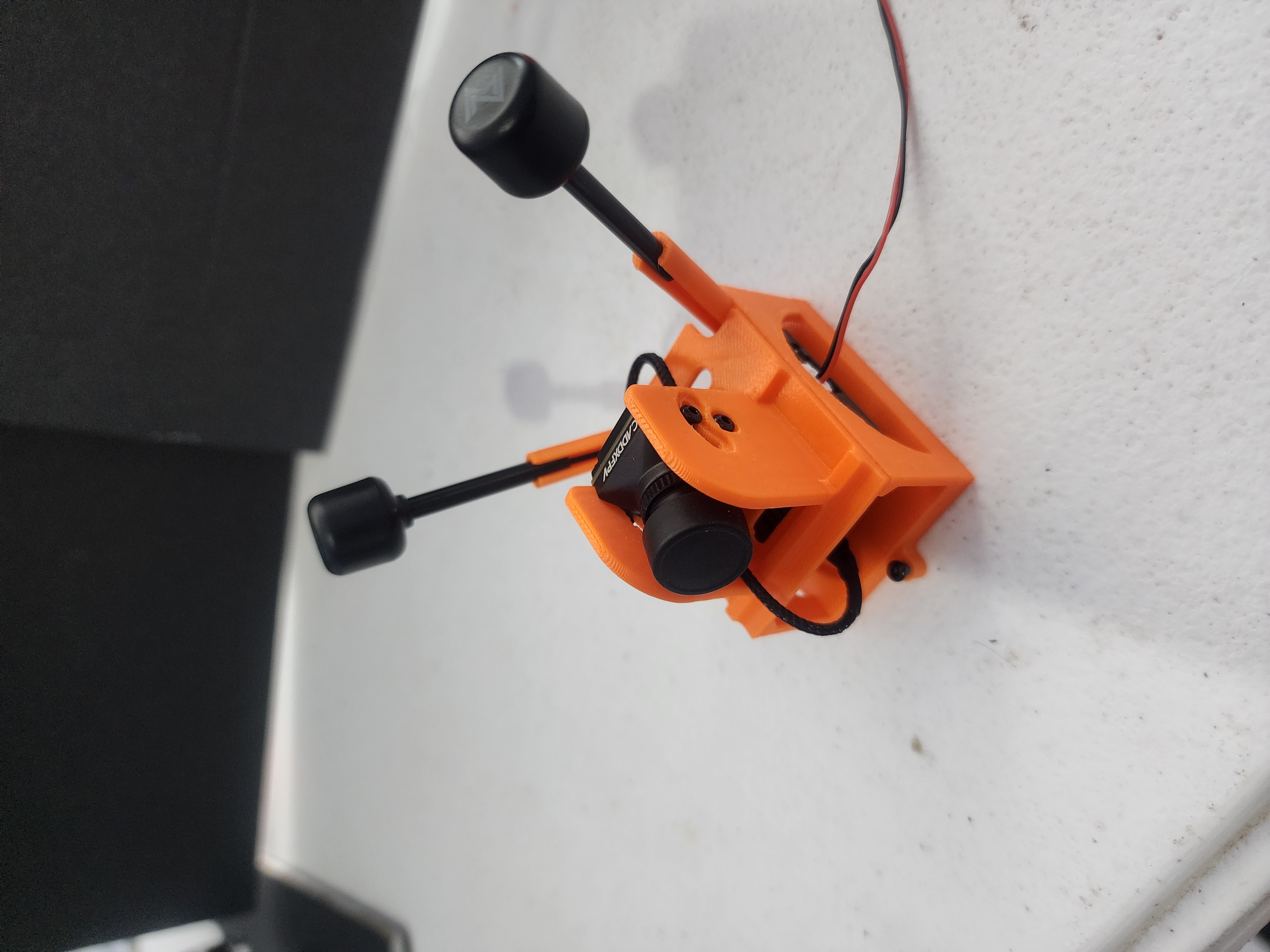 Walksnail Avatar HD dual antenna AIO swappable mounting pod
