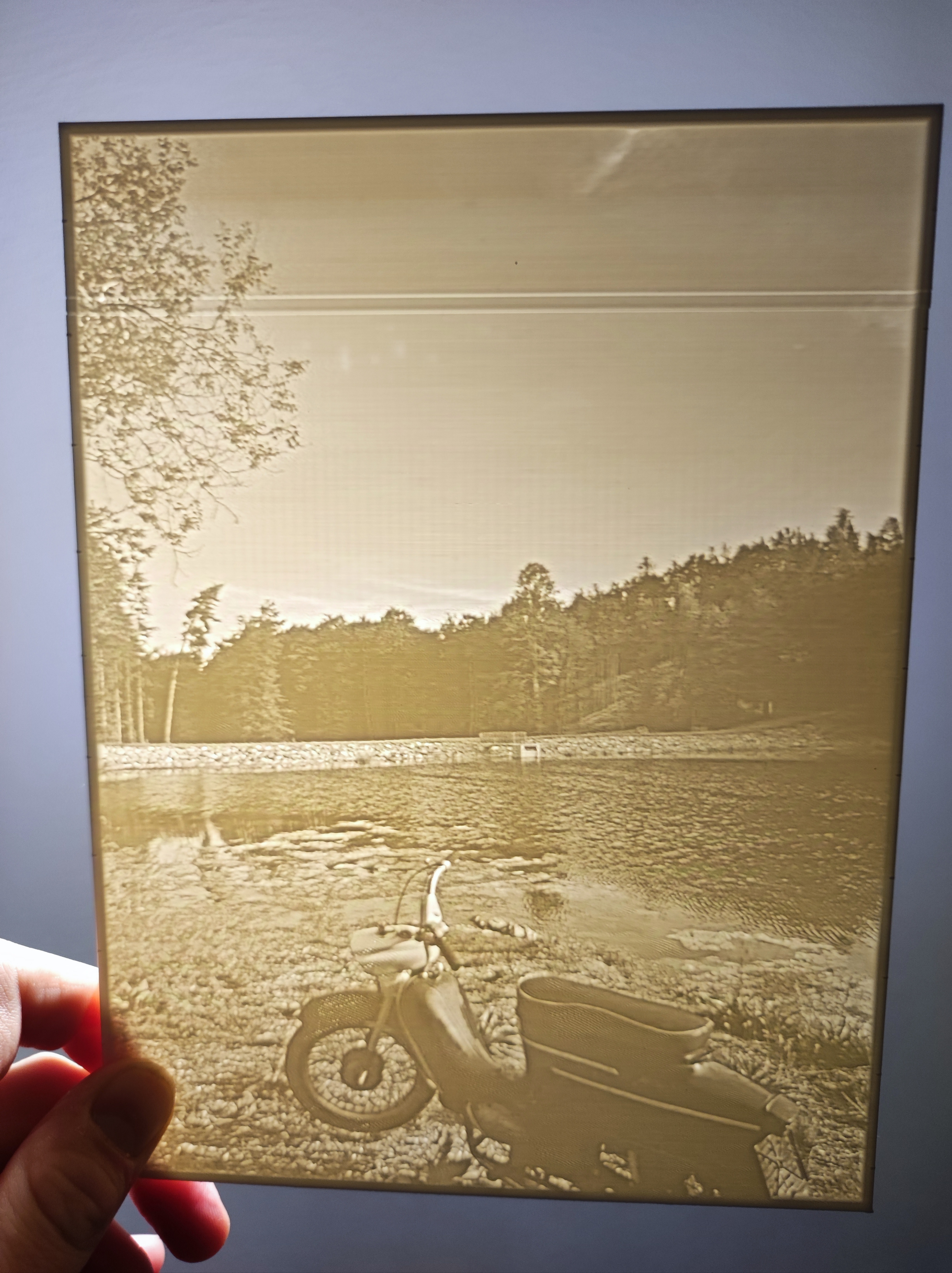 Jawa 21 lithophane