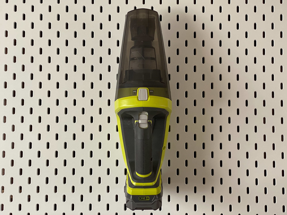 IKEA Skadis Ryobi Vacuum Mount