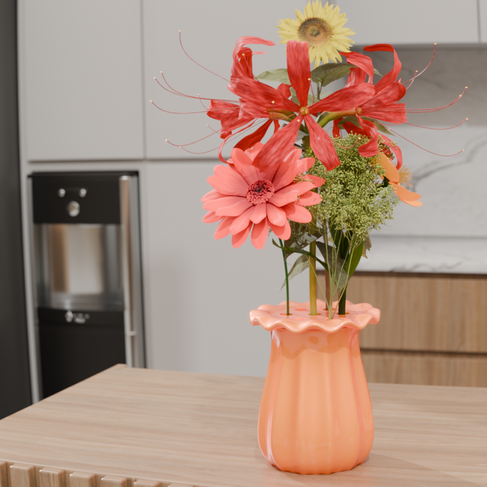 Single flover vase