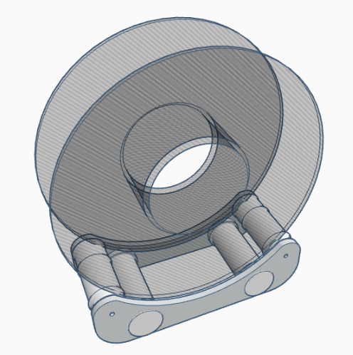 Spool Holder vor Bambu Lab A1 Mini