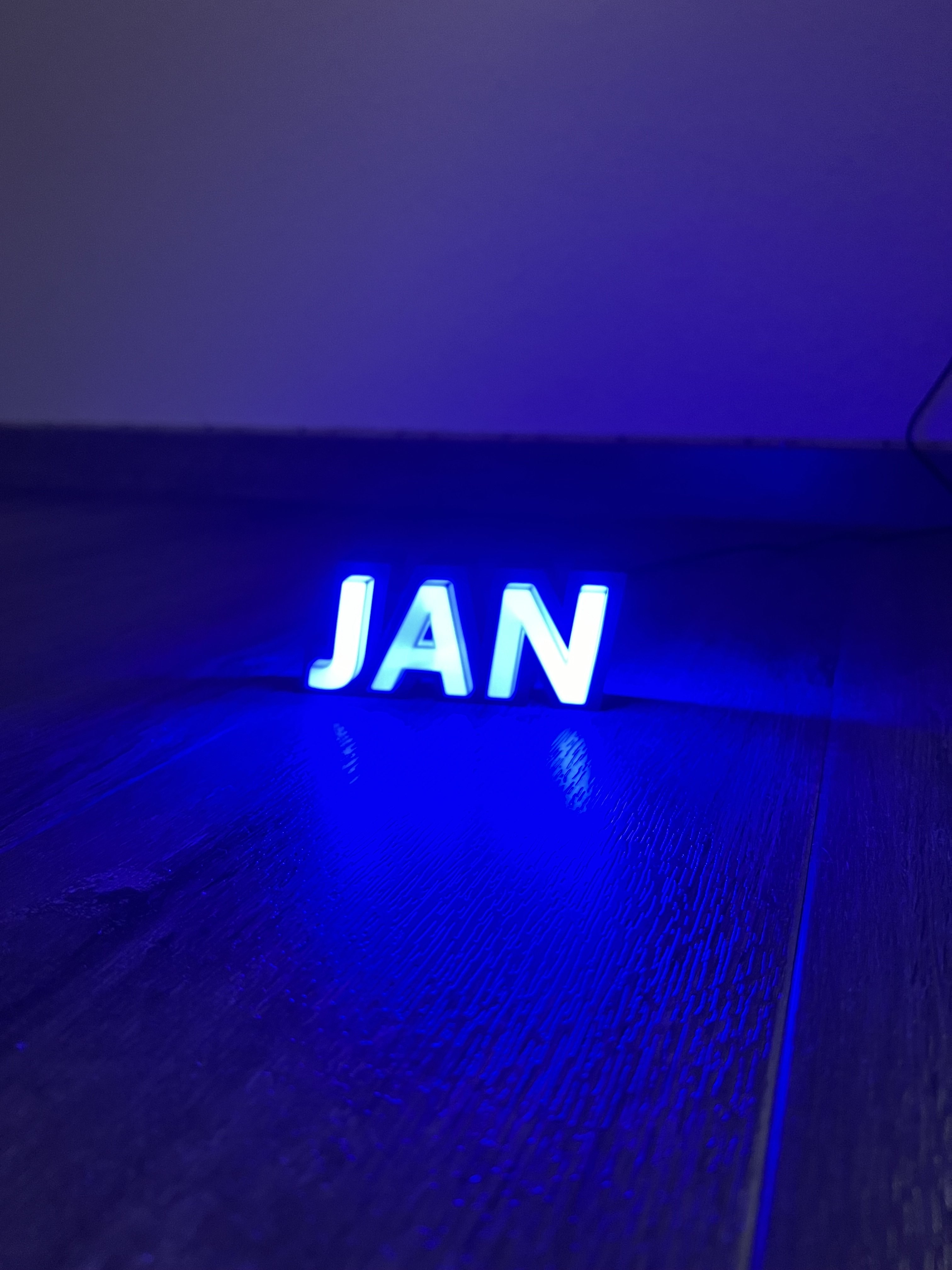 LED Name Sign