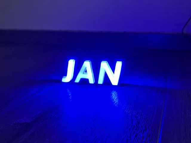 LED Name Sign