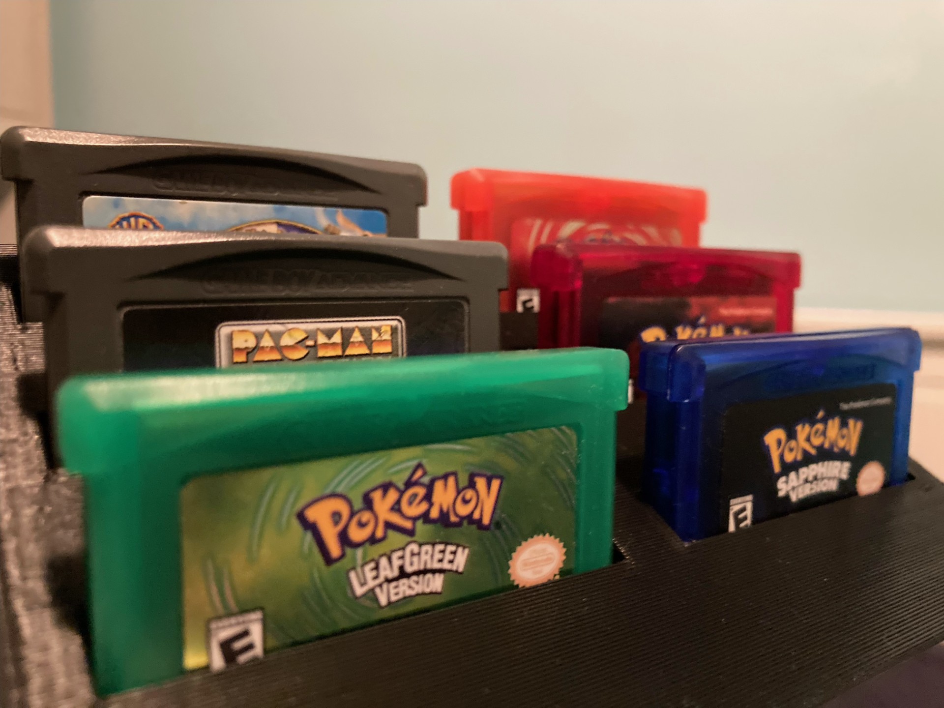GameBoy Advance Game Holder