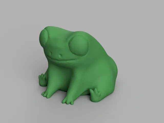 Fred the Frog Butt Thicc Magnet