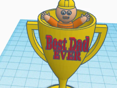 Best Dad trophy
