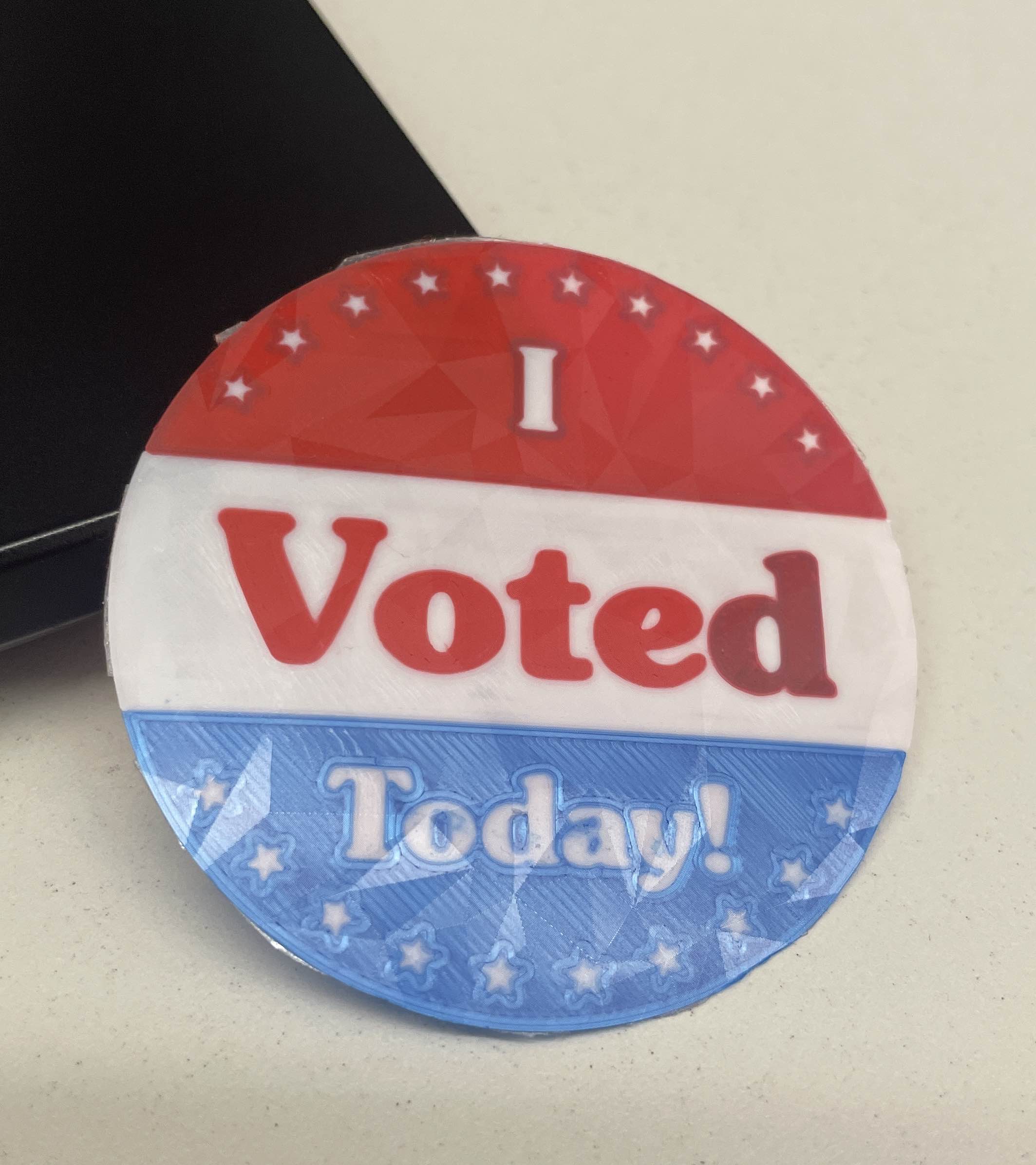 Voting Sticker For Election