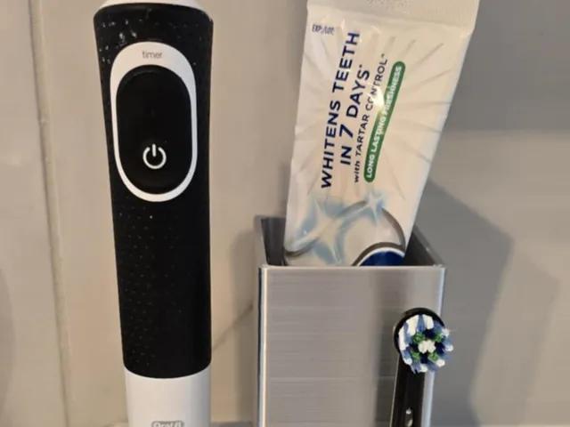 Oral B Toothbrush, Toothpaste and Charger Holder