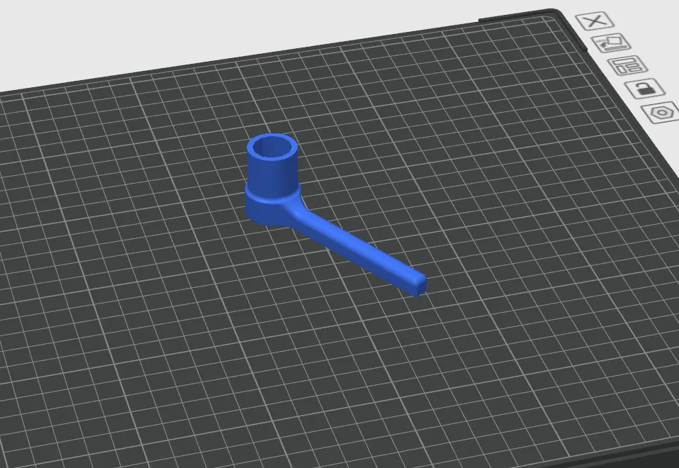 Qidi 4 plus bed screw adjustment wrench . by OrbiterNeptune | Download ...