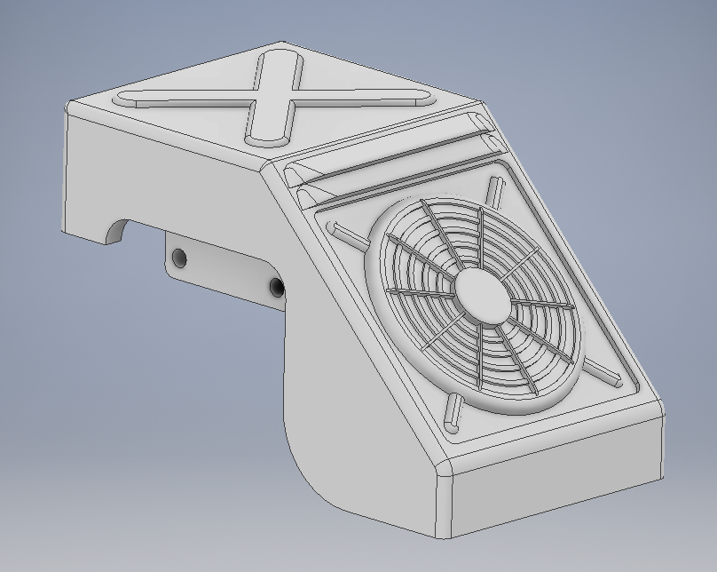Rear frame cover